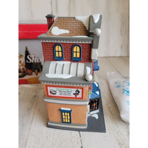 Dept 56 58871 Scottie's toy shop Village accessory Xmas - Picture 8 of 12